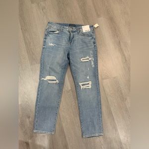 Aeropostale slim stretch jeans with faux rips